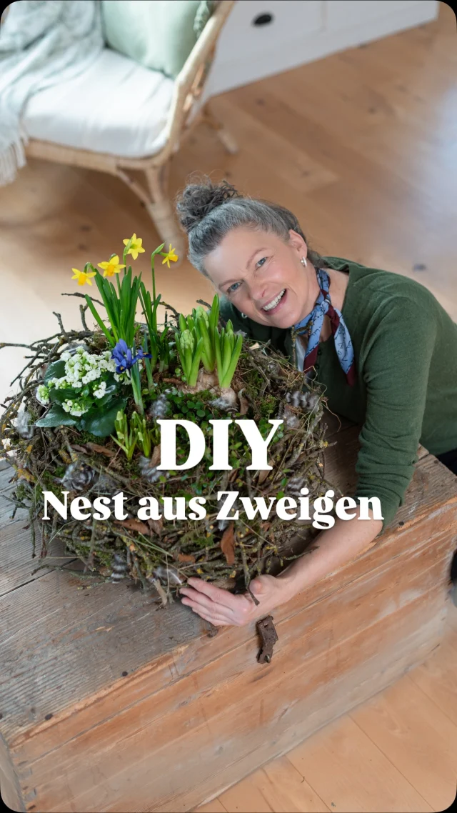DIY - Trkranz aus Kirschlorbeer I mit Quasten I Winterdeko I Shabby chic  Stil I How to - Dekoideenreich